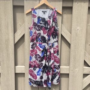 Banana Republic Lightweight Gray Feather Dress